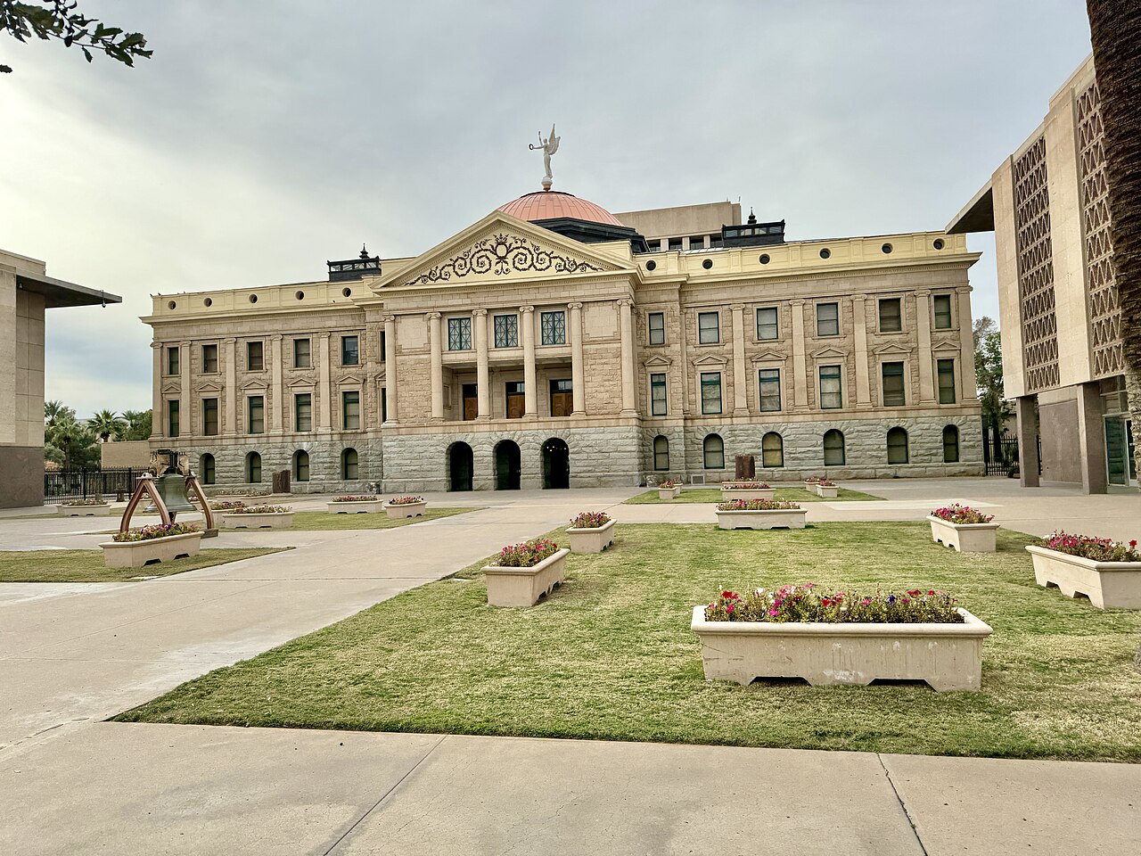 The historic Arizona State Capitol (built 1899-1901) in Phoenix, Arizona, now the Arizona Capitol Museum