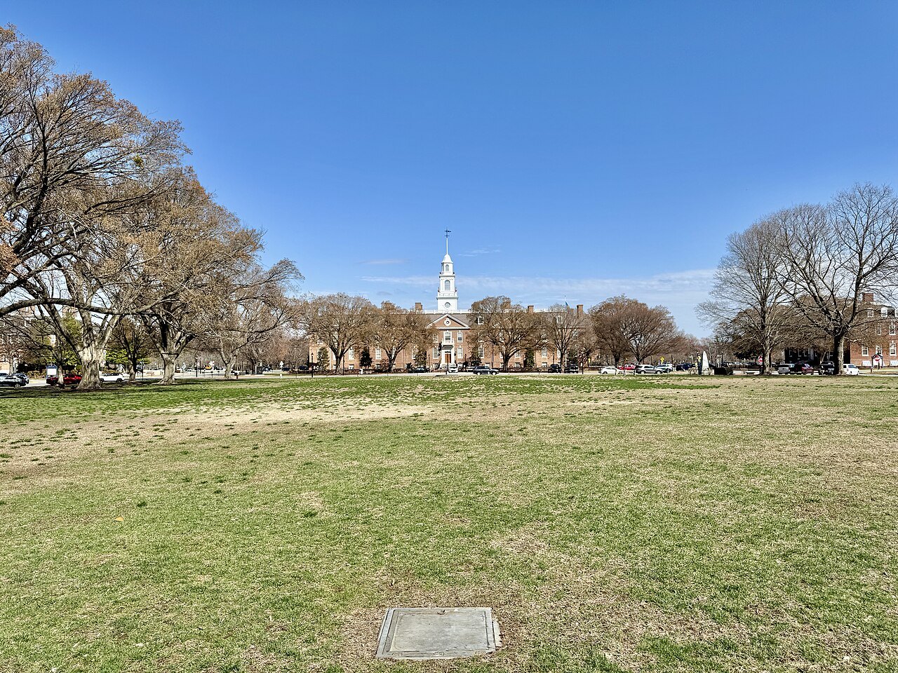 Delaware Legislative Hall (the state capitol) in Dover, Delaware