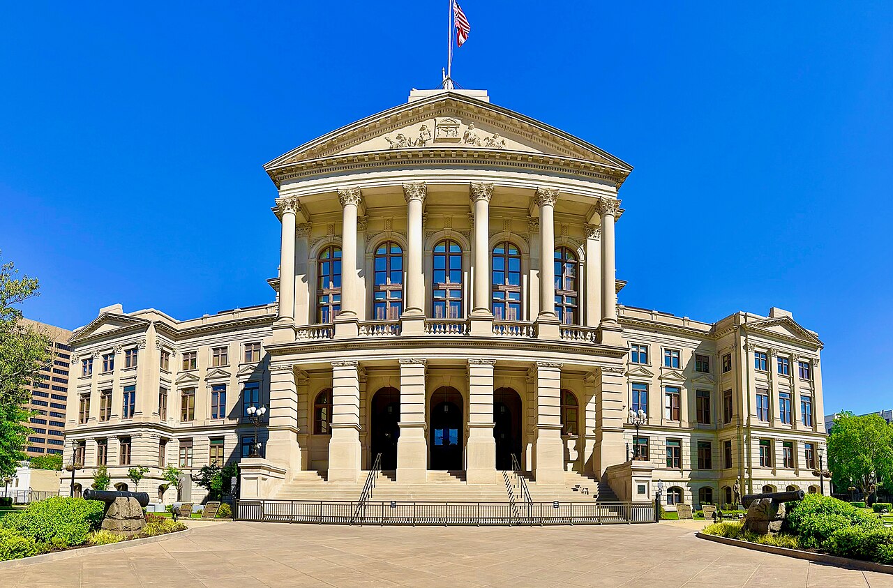 The Georgia State Capitol in Atlanta, Georgia