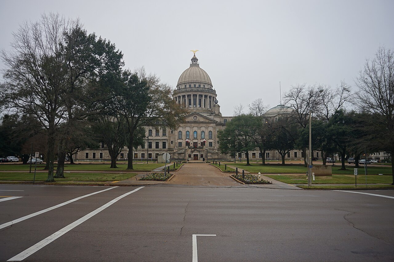 Mississippi State Capitol in Jackson, Mississippi