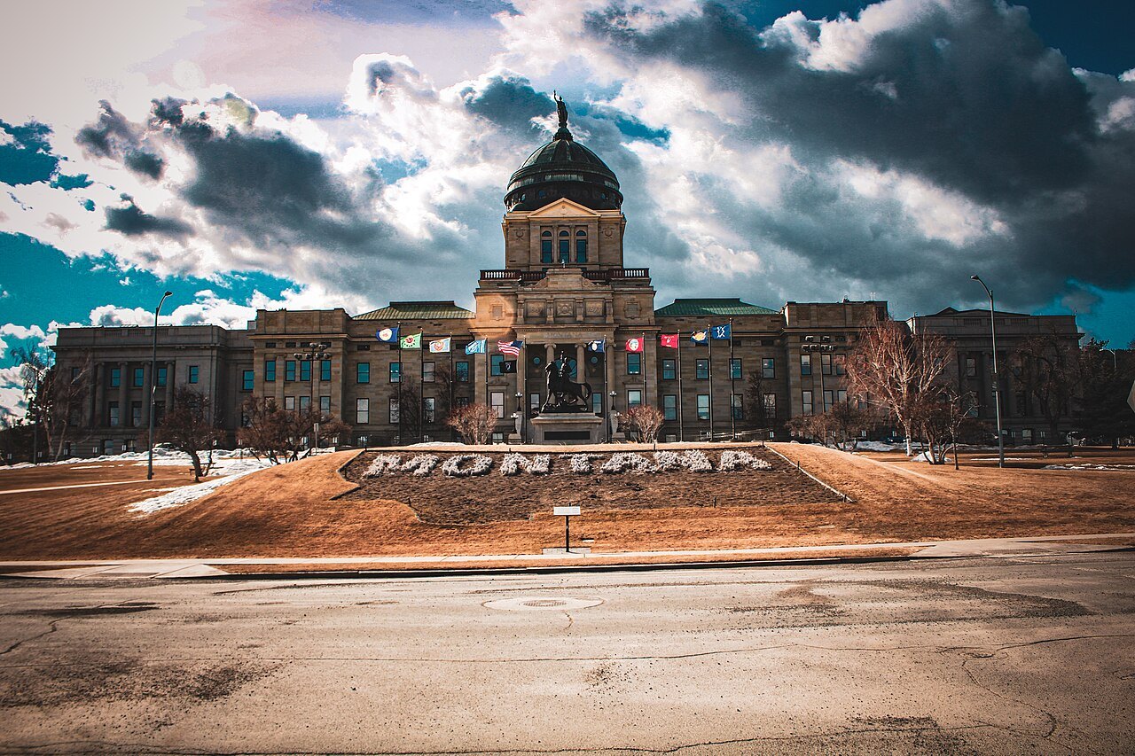 Montana State Capitol in Helena, Montana