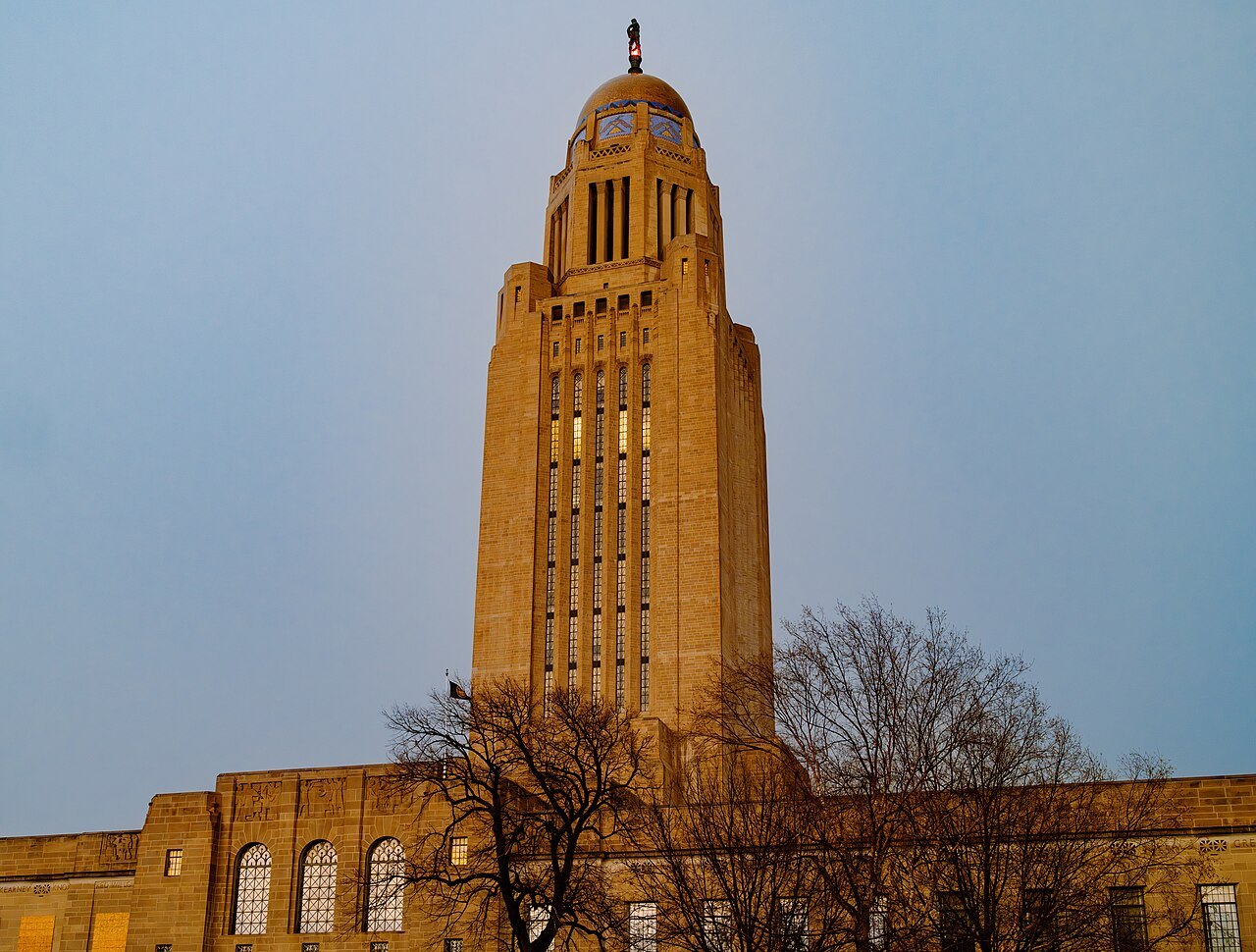 Nebraska State Capitol in Lincoln, Nebraska