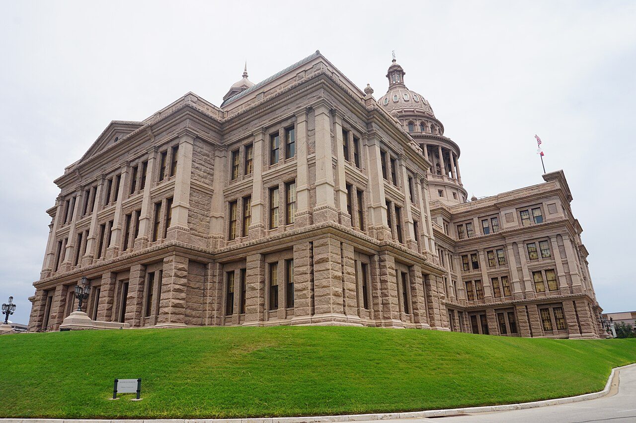 Texas State Capitol building in Austin, Texas