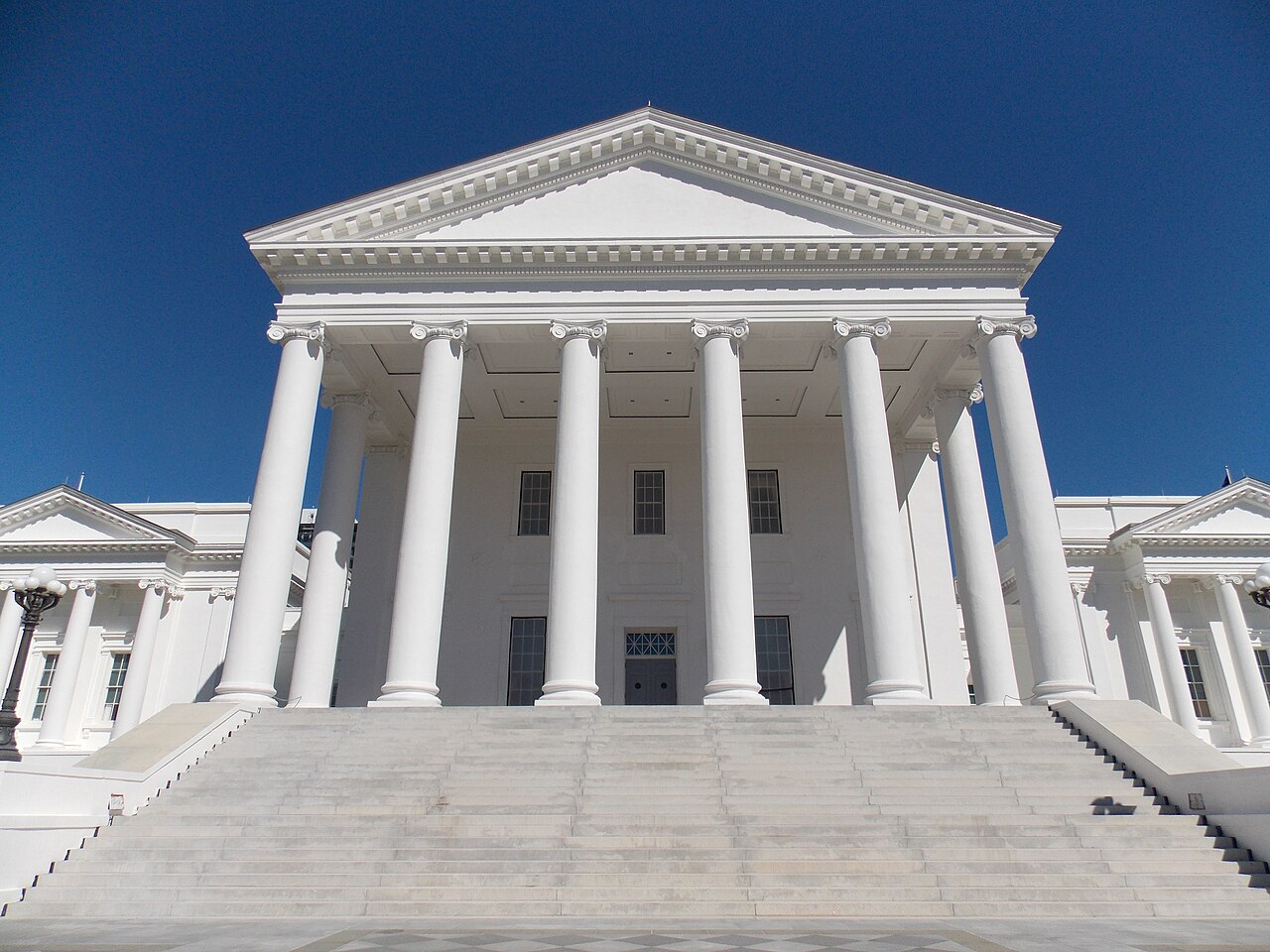 The Virginia State Capitol in Richmond, Virginia